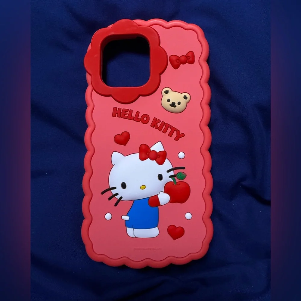 iPhone 14 Pro Max Red Hello Kitty Case